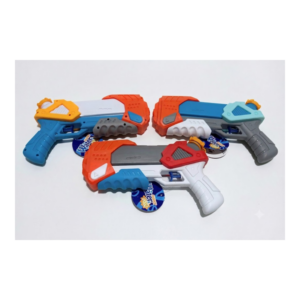 Pistolet à eau en polypropylène 26 cm 3 coloris assortis
