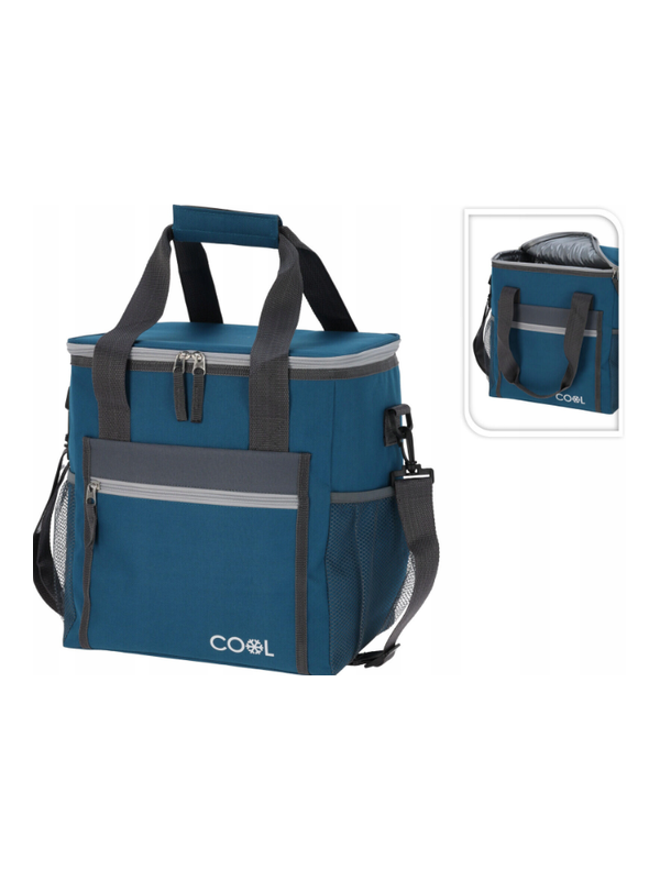 Sac isotherme 20l bleu 29x22x31 cm