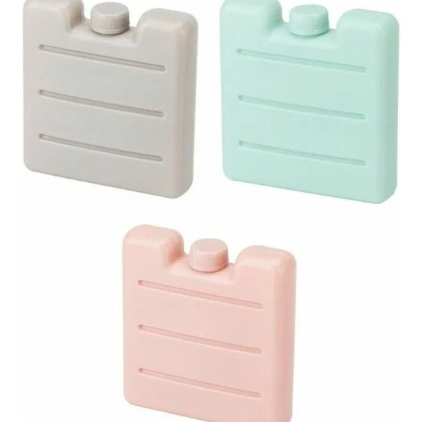 Lot de 3 accumulateurs de froid coloris assortis