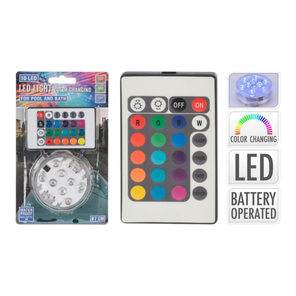 Lampe led avec télécommande