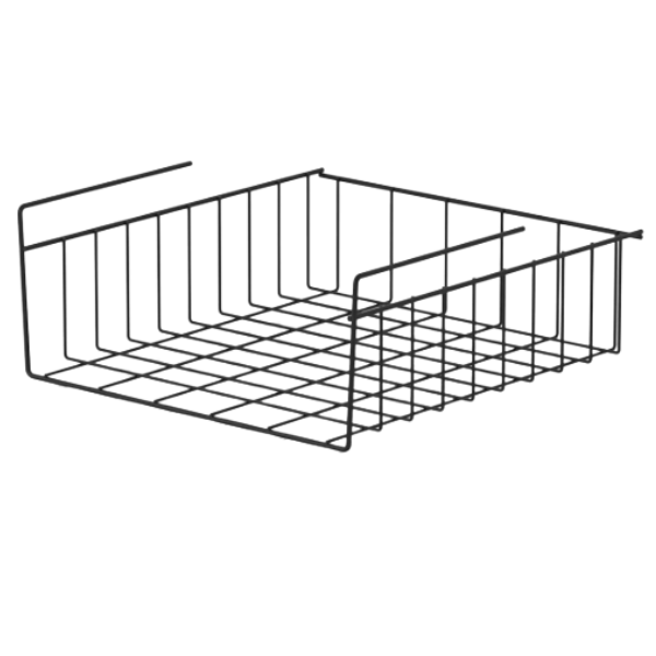 Organisateur sous l’armoire 28 x 13 x 23 cm noir