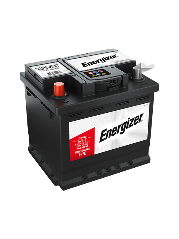 Batterie Auto ENERGIZER Plus 45Ah 400A 207×175×190 mm