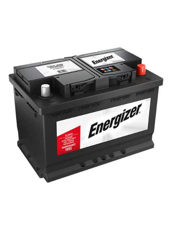 Batterie Auto ENERGIZER Plus 70Ah 640A 278×175×190 mm