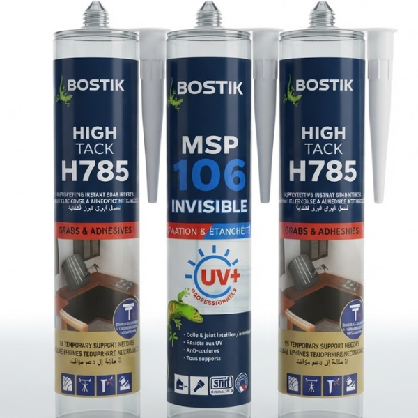 Pack de Colle Bostik MSP 106+2 cartouches high tack H785