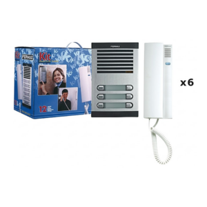 Interphone 6 postes fermax