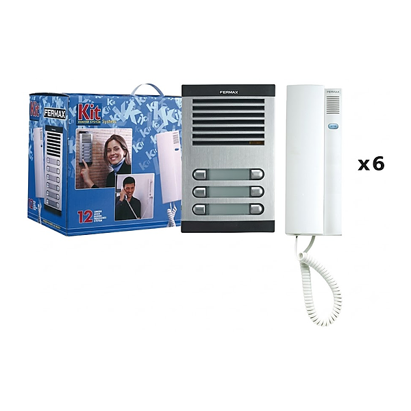 Interphone 6 postes fermax