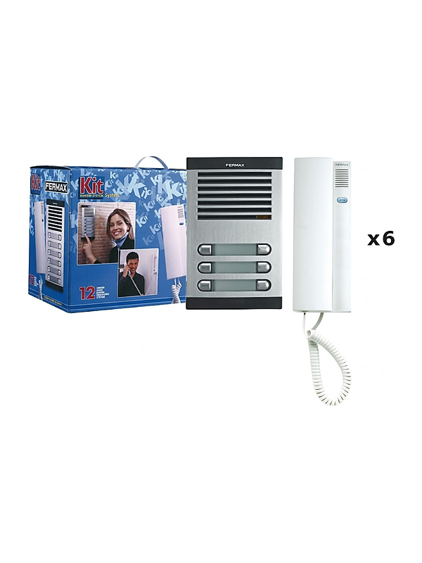 Interphone 6 postes fermax