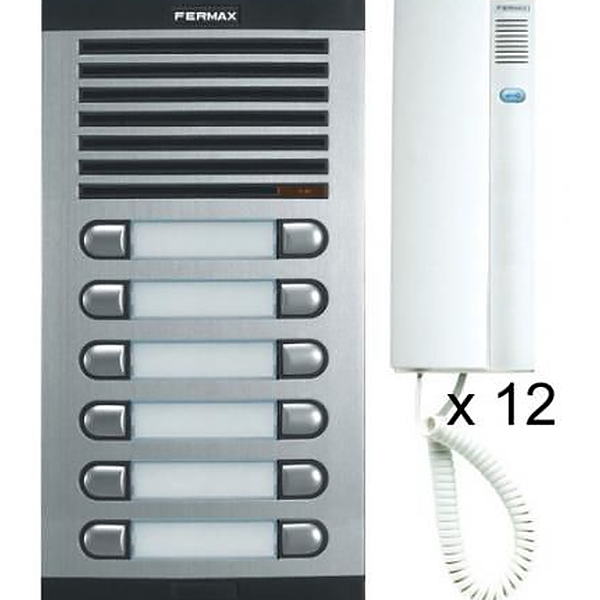 Interphone 12 postes fermax