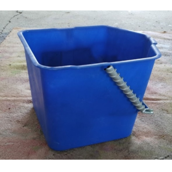 Seau de nettoyage 17 L bleu pour chariot