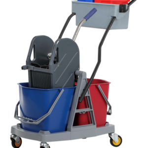 Chariot de ménage 34 L avec essoreuse
