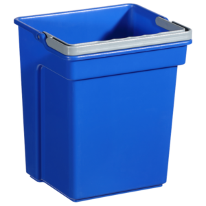 Seau de nettoyage 17 L bleu pour chariot