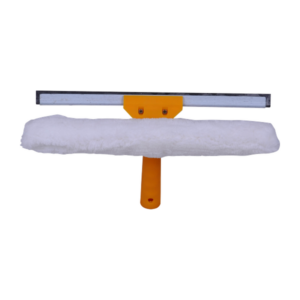 Raclette lave-vitres 2 en 1 40 cm jaune/blanc