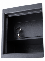 Coffre-fort pour armes 138x32x20cm noir mat – Image 4