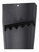 Coffre-fort pour armes 138x32x20cm noir mat – Image 3