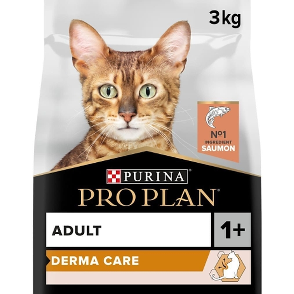 Croquette cat adult derma care salmon 3kg