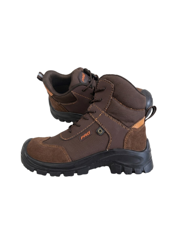984355 Chaussure Scorpion haute S3 marron ESD imperméable taille 45 – Image 1