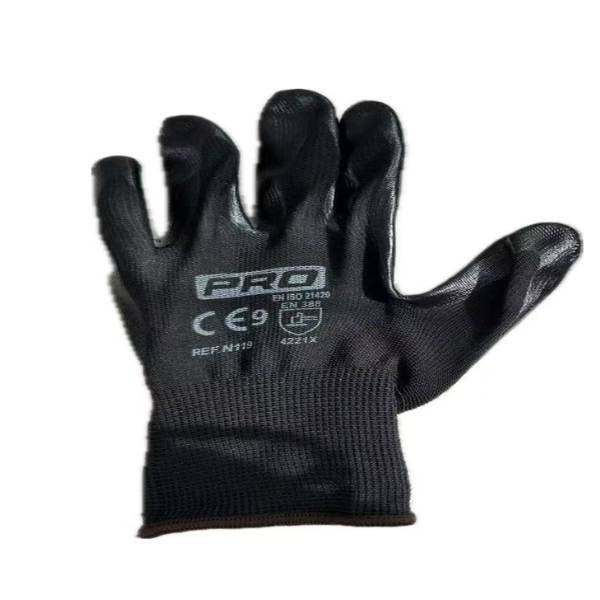 Gant de protection N119 enduit nitrile noir