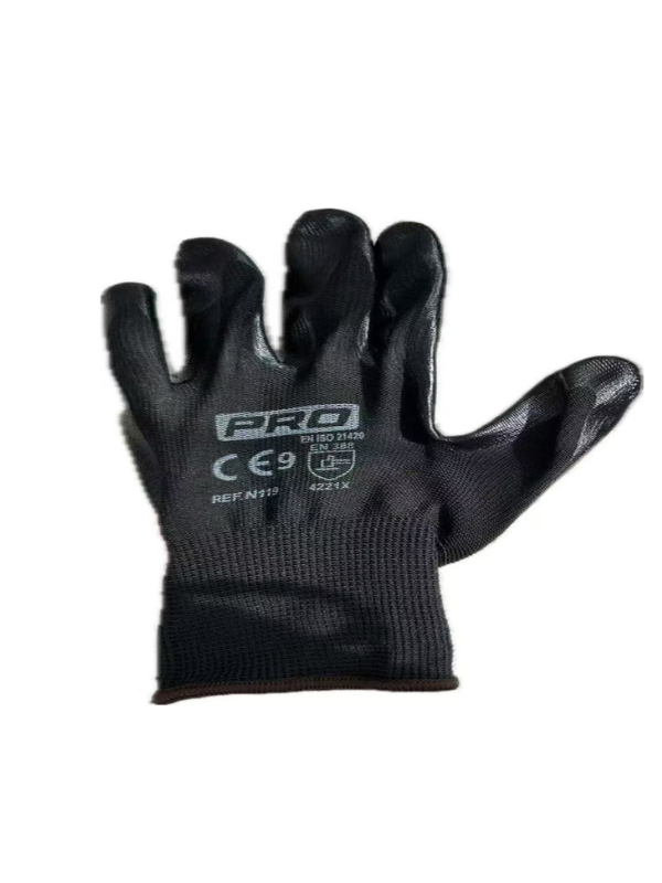 984375 Gant de protection N119 enduit nitrile noir – Image 1