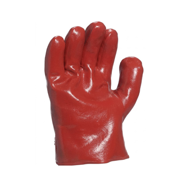 Gant PVC rouge 27 cm antiacide