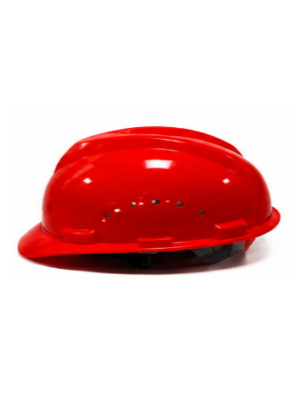 984394 Casque de chantier rouge – Image 1