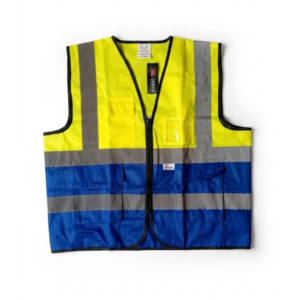 Gilet 3M jaune/bleu nuit