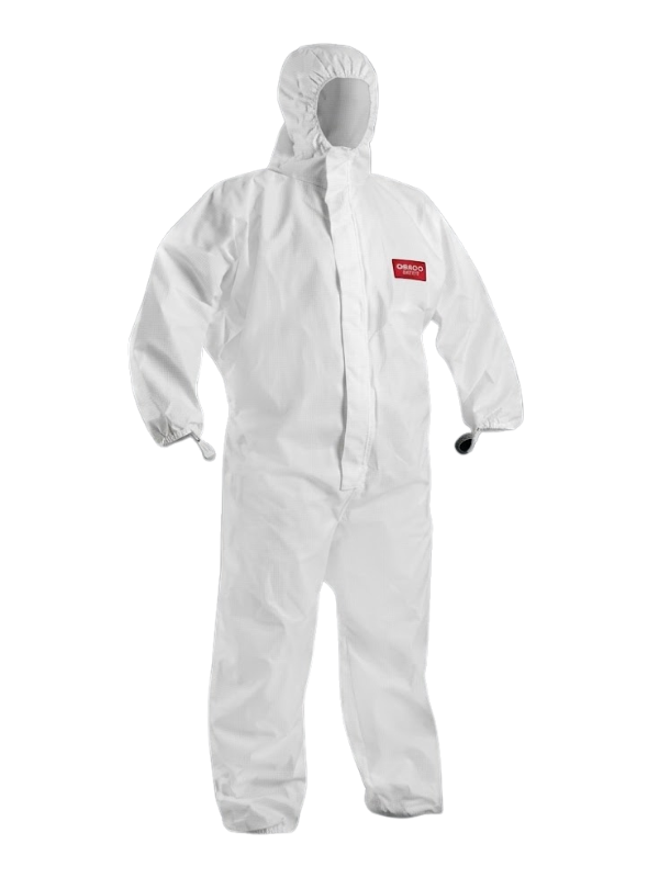 984424 Combinaison jetable 60 g imperméable blanche antiacide – Image 1