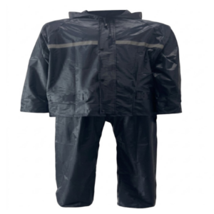Imperméable veste + pantalon en nylon avec bandes tailleXXL