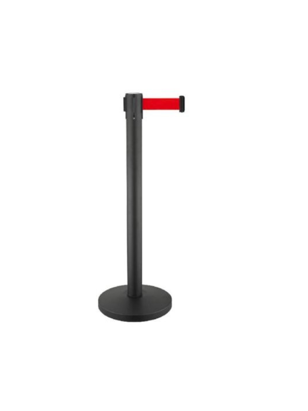 984468 Poteau à sangle rouge inox 2 m – Image 1