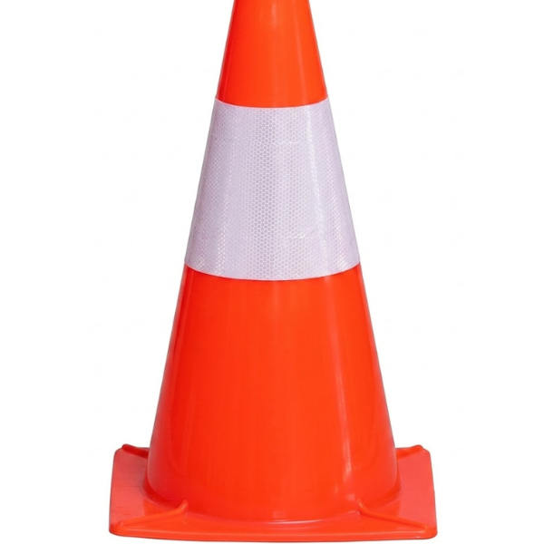 Cône 30 cm souple avec base PVC