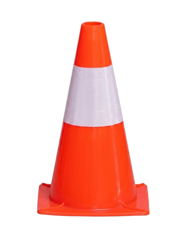 984470 Cône 30 cm souple avec base PVC – Image 1