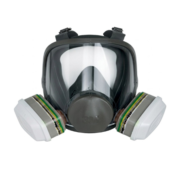 Masque panoramique double cartouche 6800 ABEK2P3 complet