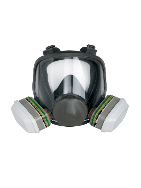 984486 Masque panoramique double cartouche 6800 ABEK2P3 complet – Image 1