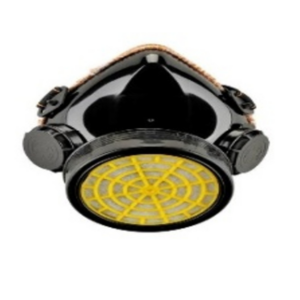 Demi-masque à gaz mono avec cartouche R176B