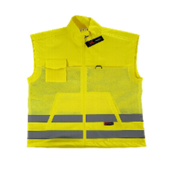 Gilet de protection jaune