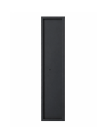 Coffre-fort pour armes 138x32x20cm noir mat