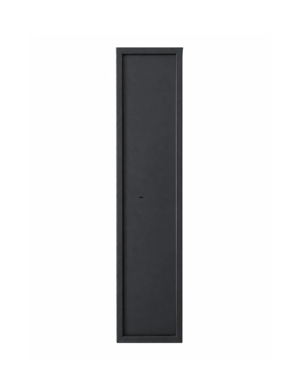 Coffre-fort pour armes 138x32x20cm noir mat