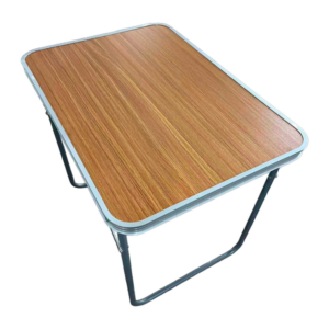 Table pliante 80 x 60 x 70 cm en mdf effet bois