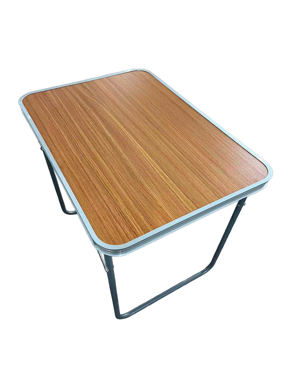 988094 Table pliante 80 x 60 x 70 cm en mdf effet bois – Image 1