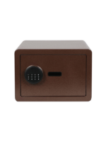 Coffre fort electronique 25x35x25 cm marron – Image 3
