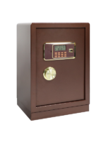 Coffre fort electronique 60x40x35 cm marron – Image 2