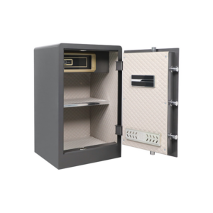 Coffre-fort biometrique 60x40x35cm gris