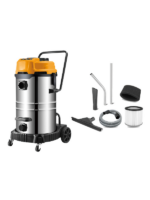 Aspirateur eau et poussière 80L 1200W 3 moteurs cuve INOX – Image 2