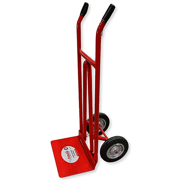 Chariot diable 2 roue solide rouge