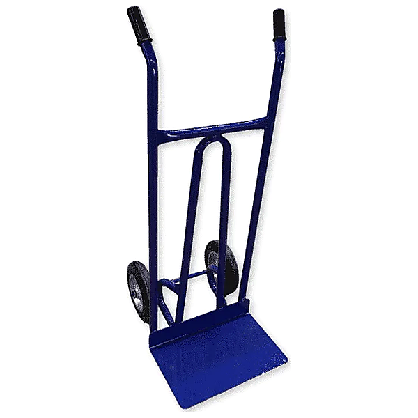 Chariot diable 2 roue solide bleu
