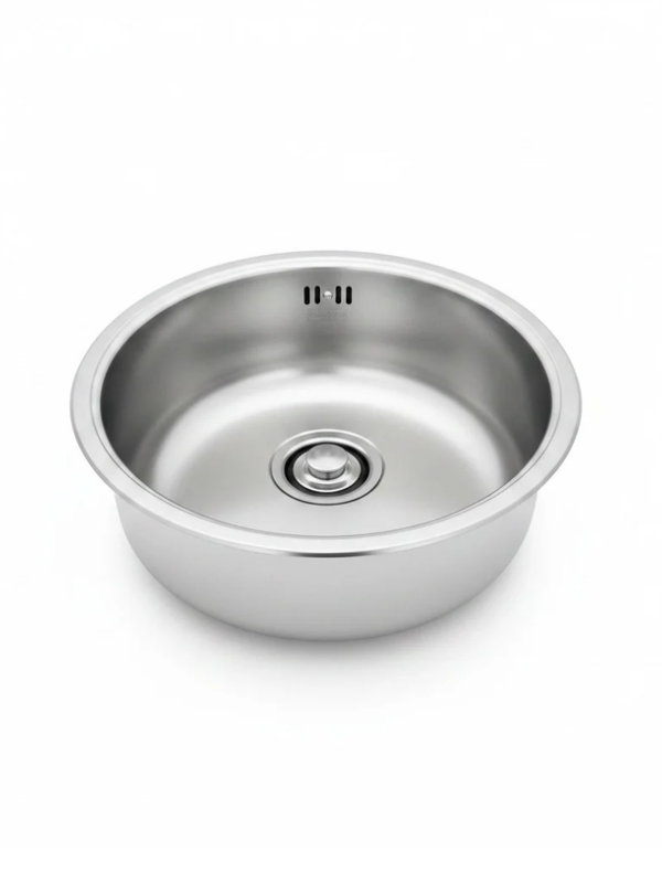 979485 Evier rond rox inox 610/11038 XS – Image 1