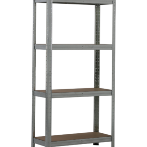Étagère en métal galvanisé 4 niveaux plateaux en MDF 70 kg 140 X 70 X 30 cm
