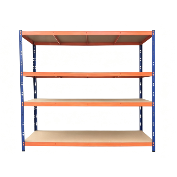Étagère à charge lourde 4 niveaux 300 kg 180 X 200 X 50 cm
