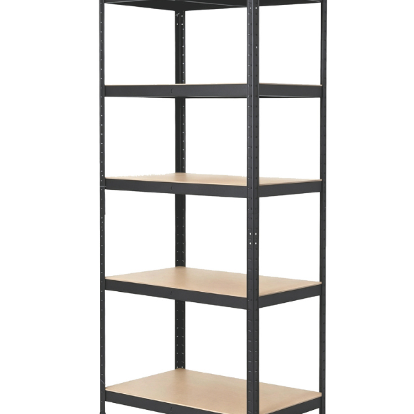 Étagère à charge lourde 5 niveaux 175 kg 180 X 90 X 45 cm