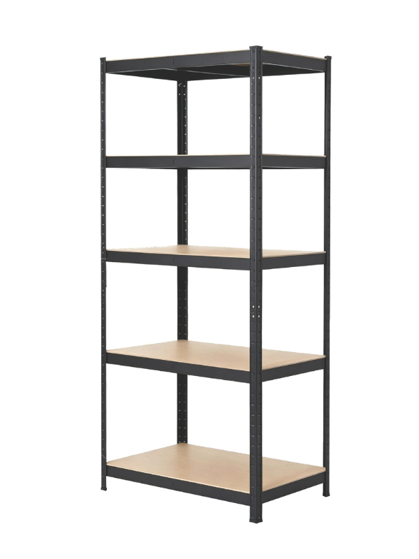 989218 Étagère à charge lourde 5 niveaux 175 kg 180 X 90 X 45 cm – Image 1