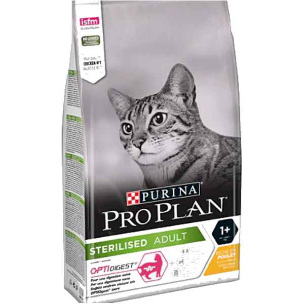 Chroquette chat adulte stérilisé digestion 1,5 kg